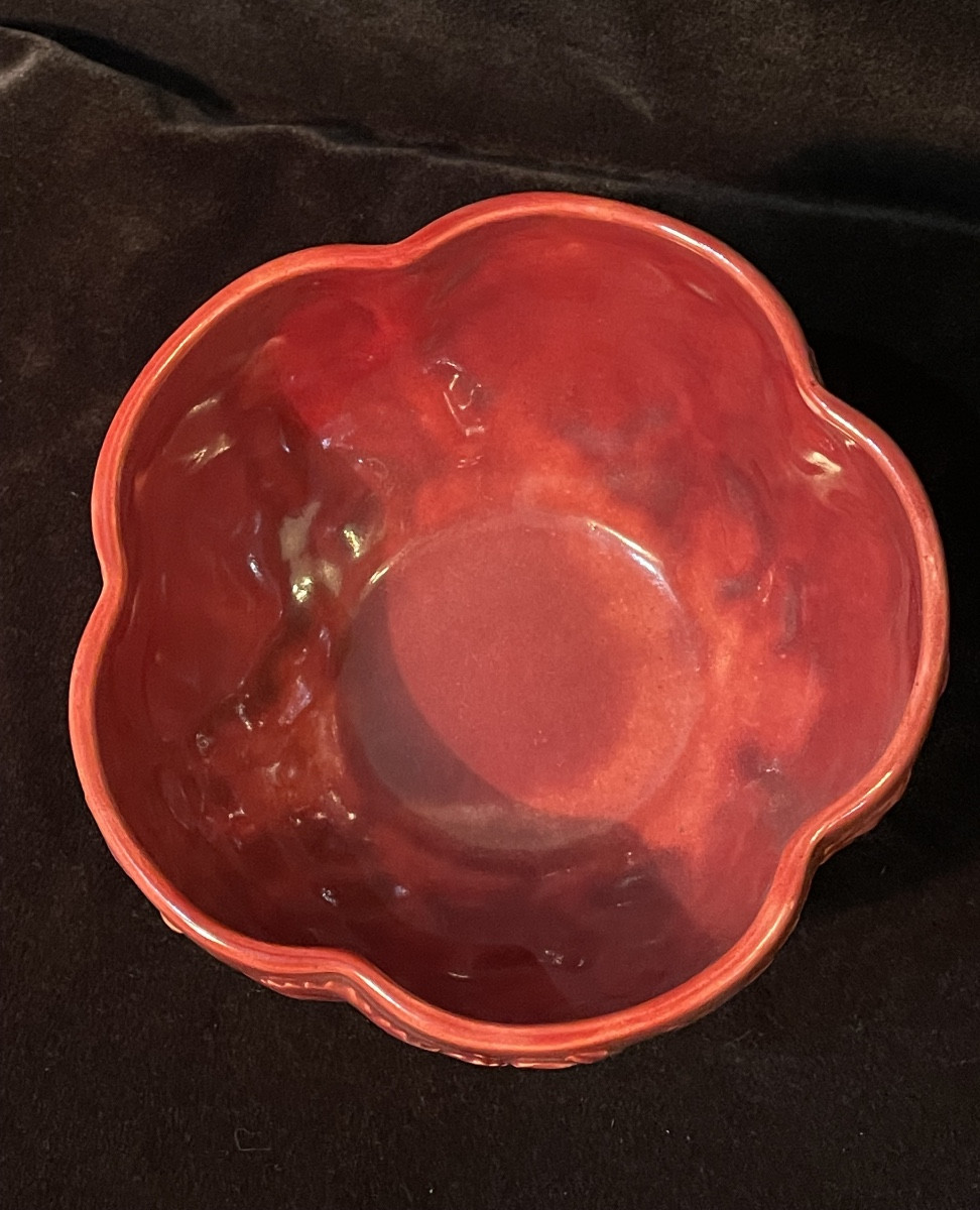 Coupe polylobée Paul Millet en céramique, Sèvres-photo-4