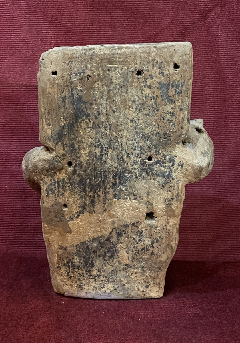 Statue précolombienne Quimbaya en terre cuite-photo-1