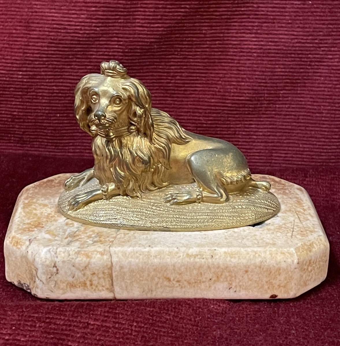 Small Bronze Dog, 19th Century