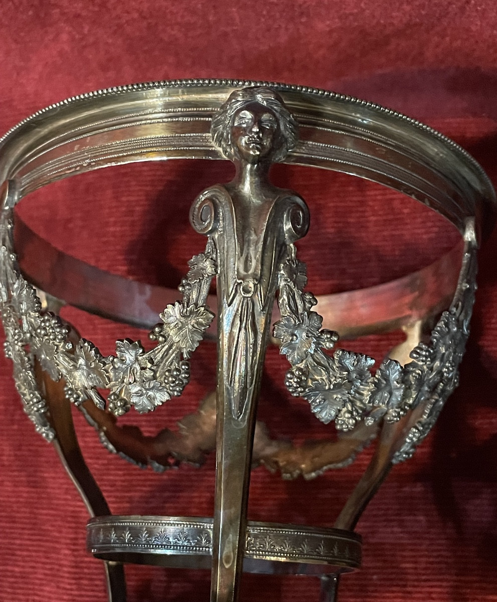 Silver Jam Cruet, Late 18th Century-photo-4