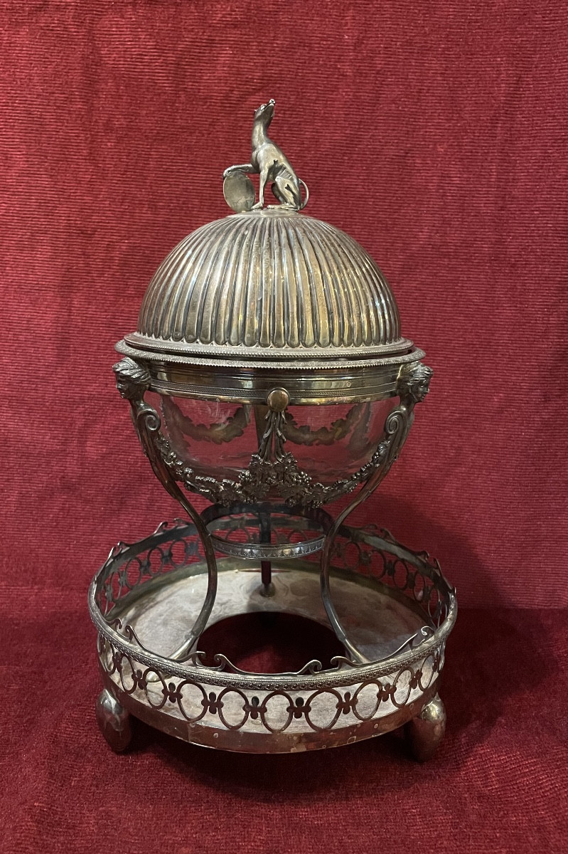 Silver Jam Cruet, Late 18th Century