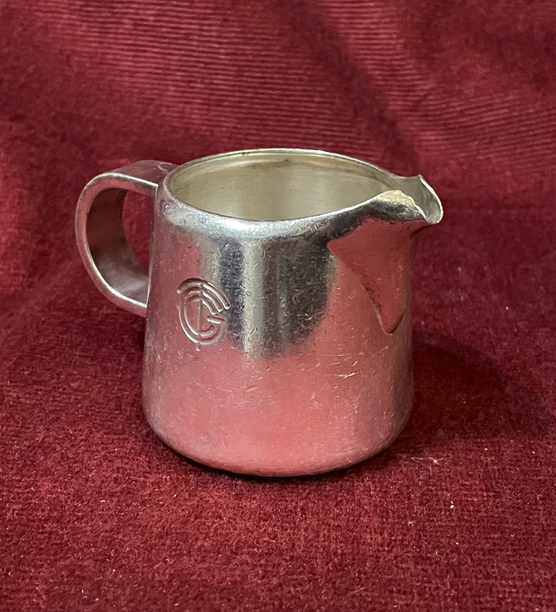 Small Cgt Liner Milk Jug By Christofle-photo-2