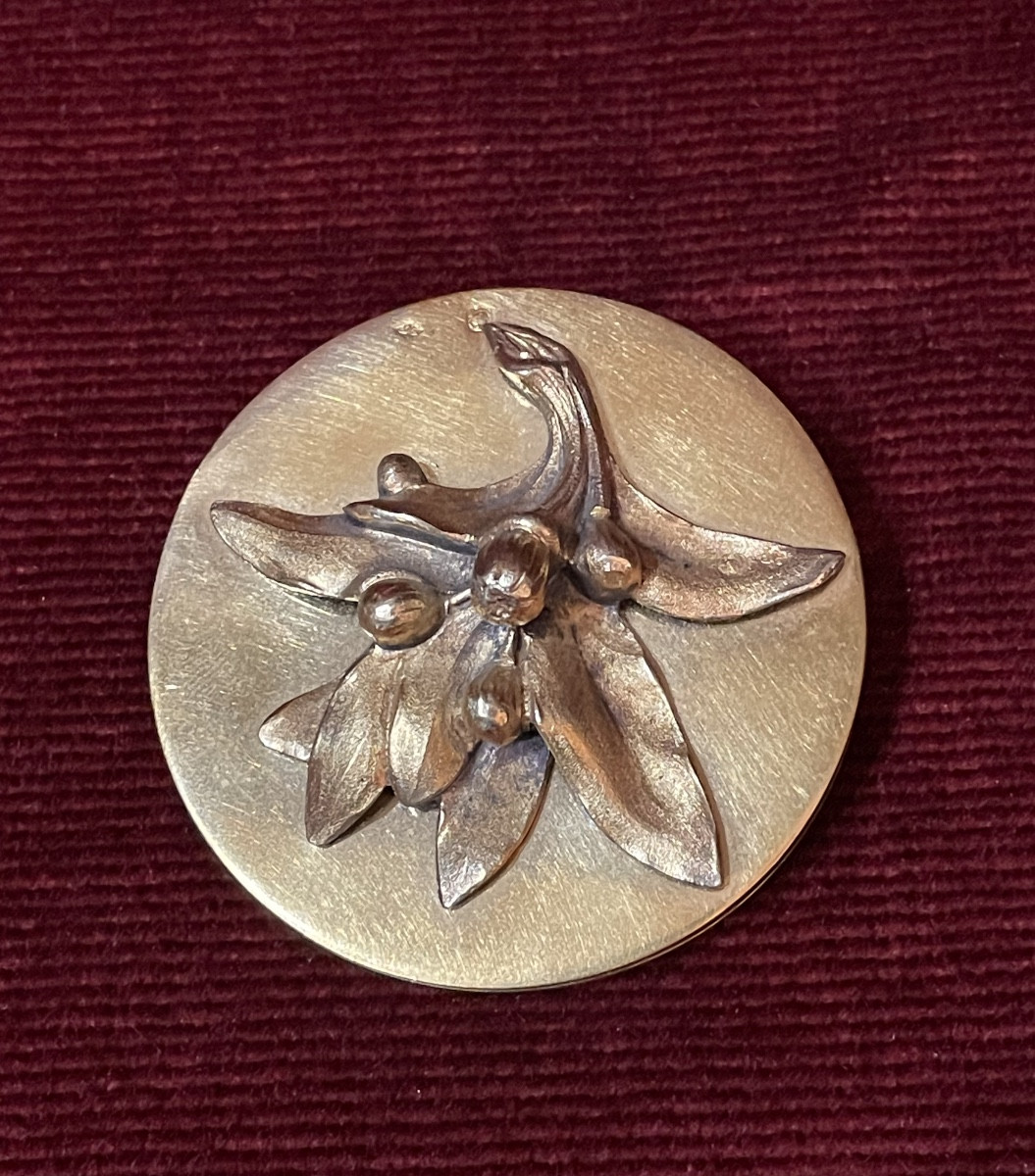 Pince à courrier Puiforcat en argent vermeillé