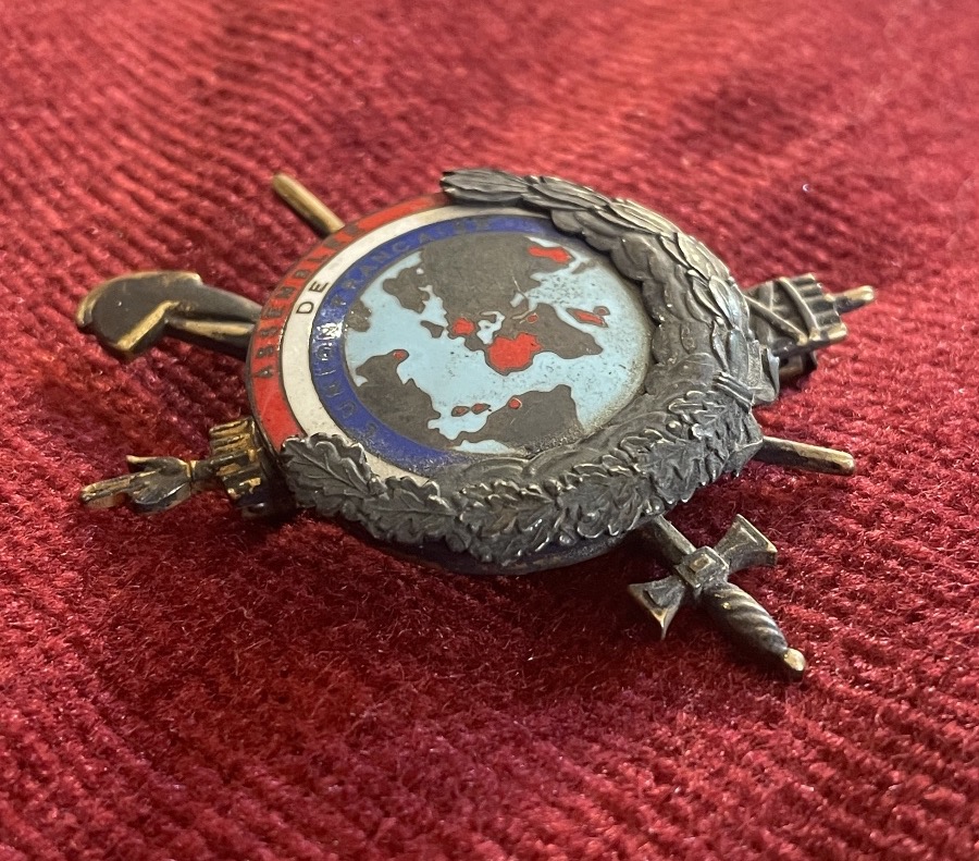 Union Française Deputy's Badge In Silver-photo-2