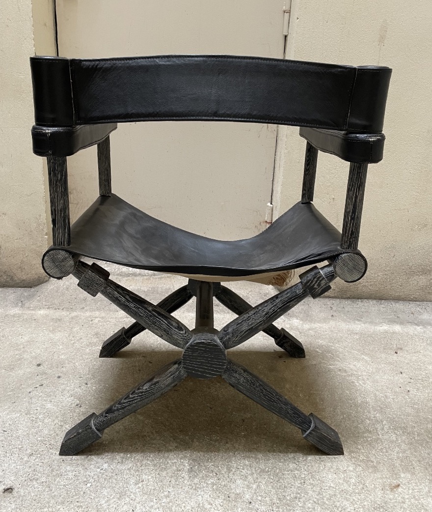 Réédition d'un fauteuil Jean-Michel Frank par Andrée Putman-photo-2