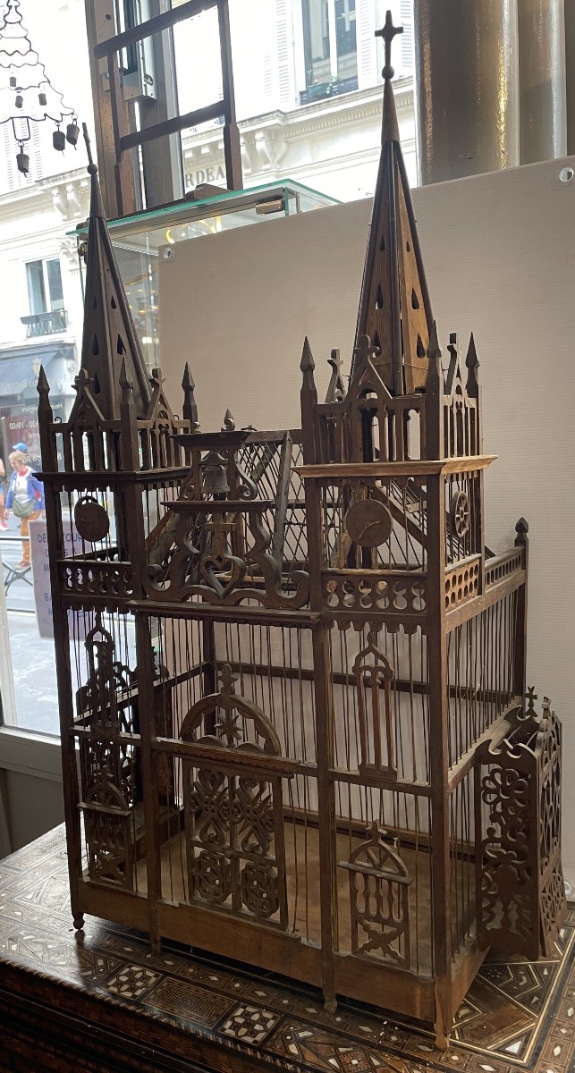 Cage à oiseaux 19 ème siècle 