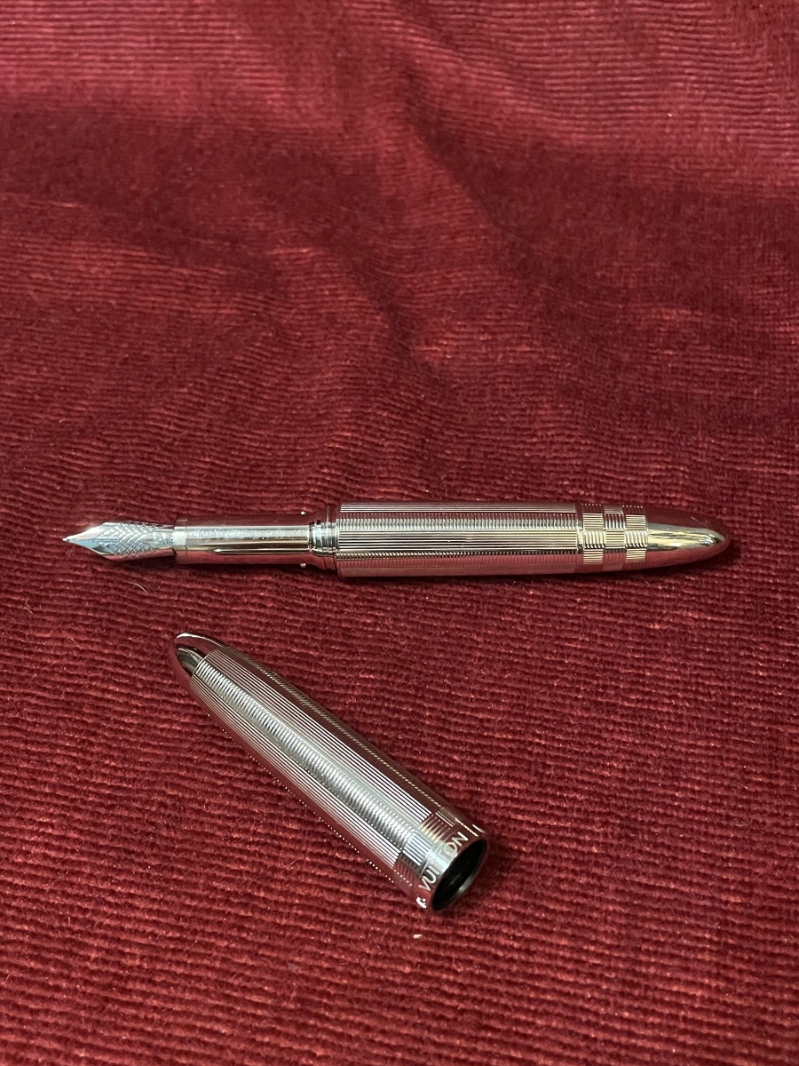 Louis Vuitton Spirit Palladium Limited Edition Fountain Pen -photo-3