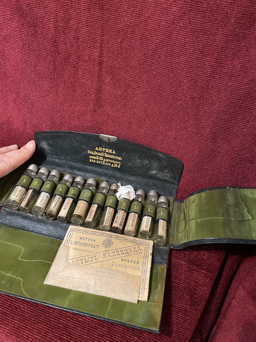 Russian Apothecary's Kit, 19th Century -photo-3