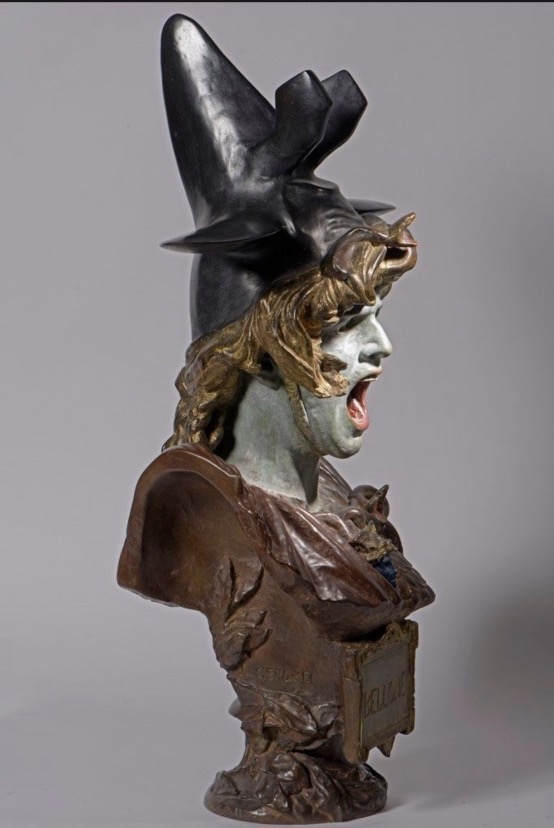 J.L. Gérôme, bronze "Bellone", 81 cm-photo-2