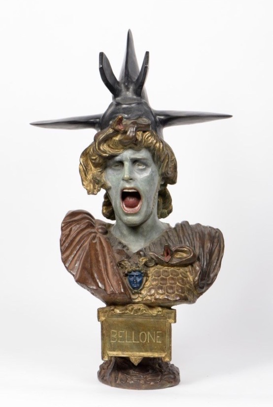 J.L. Gérôme, bronze "Bellone", 81 cm
