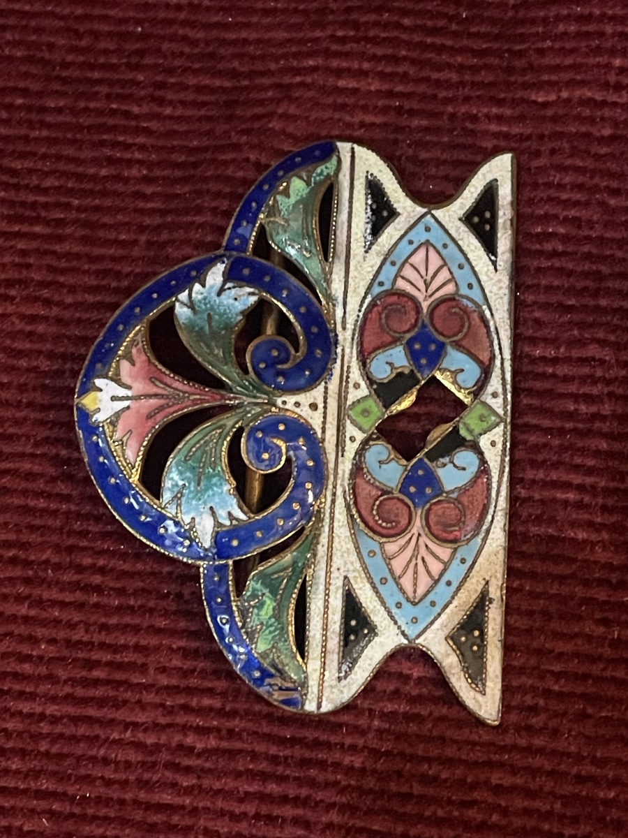 19th-century Russian Belt Buckle -photo-2