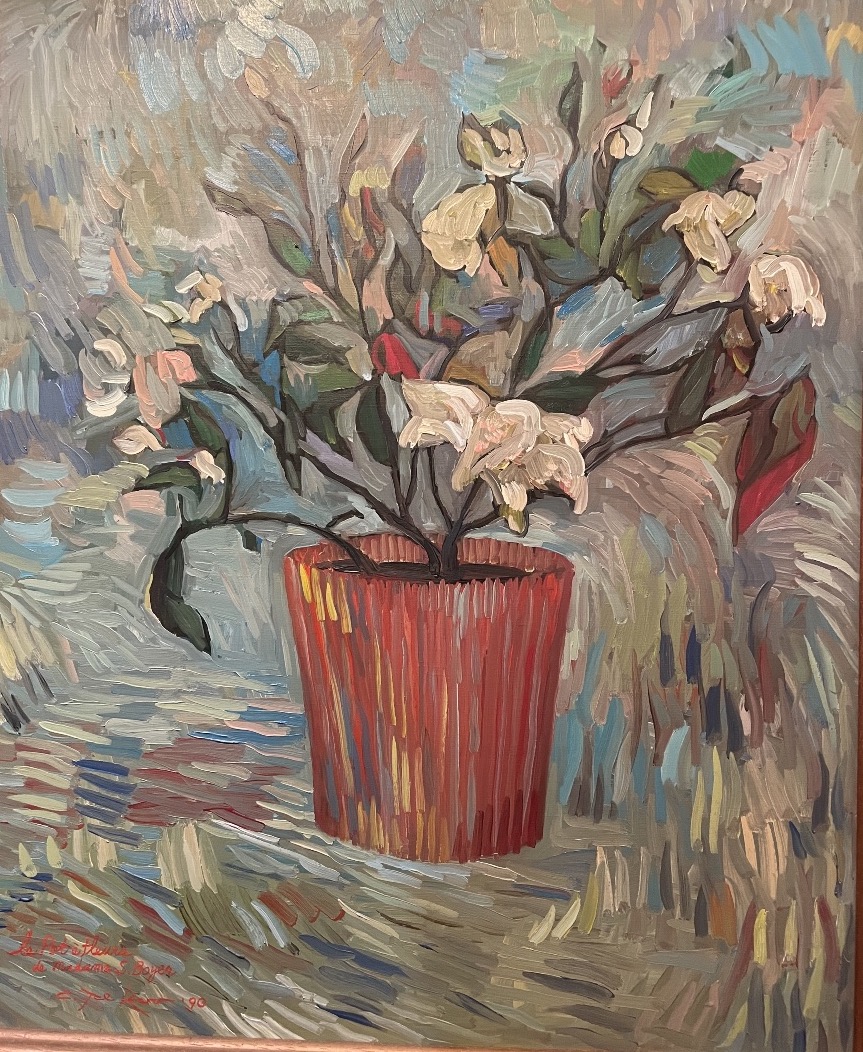 Painting By Chong Jae-kyoo, Oil On Canvas, 1990