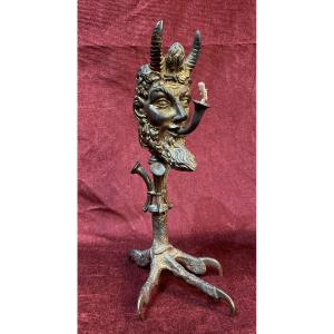 19th Century Bronze Pyrogen 