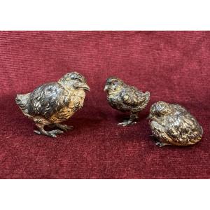 Bronze Bird Group From Vienna