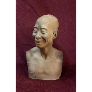 Chinese Terracotta "chih Fan" By Jean Mich