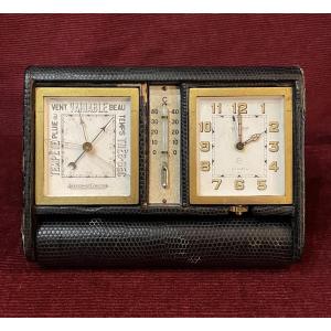Jaeger-lecoultre/hermès: Alarm Clock, Thermometer, Barometer