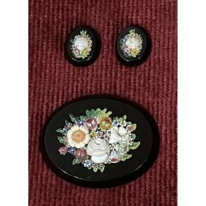 Trois micro-mosaïques 19ème siècle 