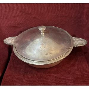 Silver-plated Vegetable Dish, Navy Service
