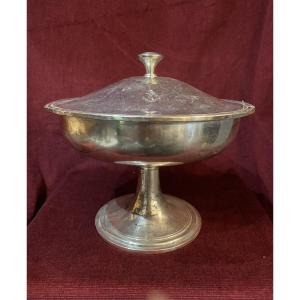Silver-plated Legume Dish For The French Navy