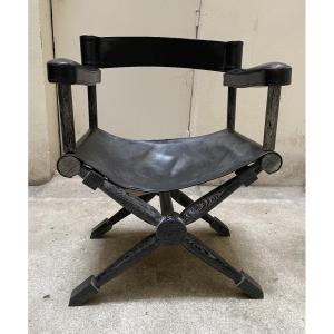 Reissue Of A Jean-michel Frank Armchair By Andrée Putman