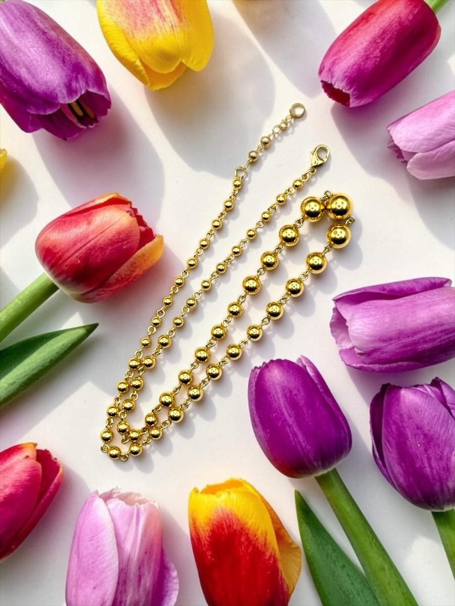 Collier Marseillais en or jaune 750 millièmes