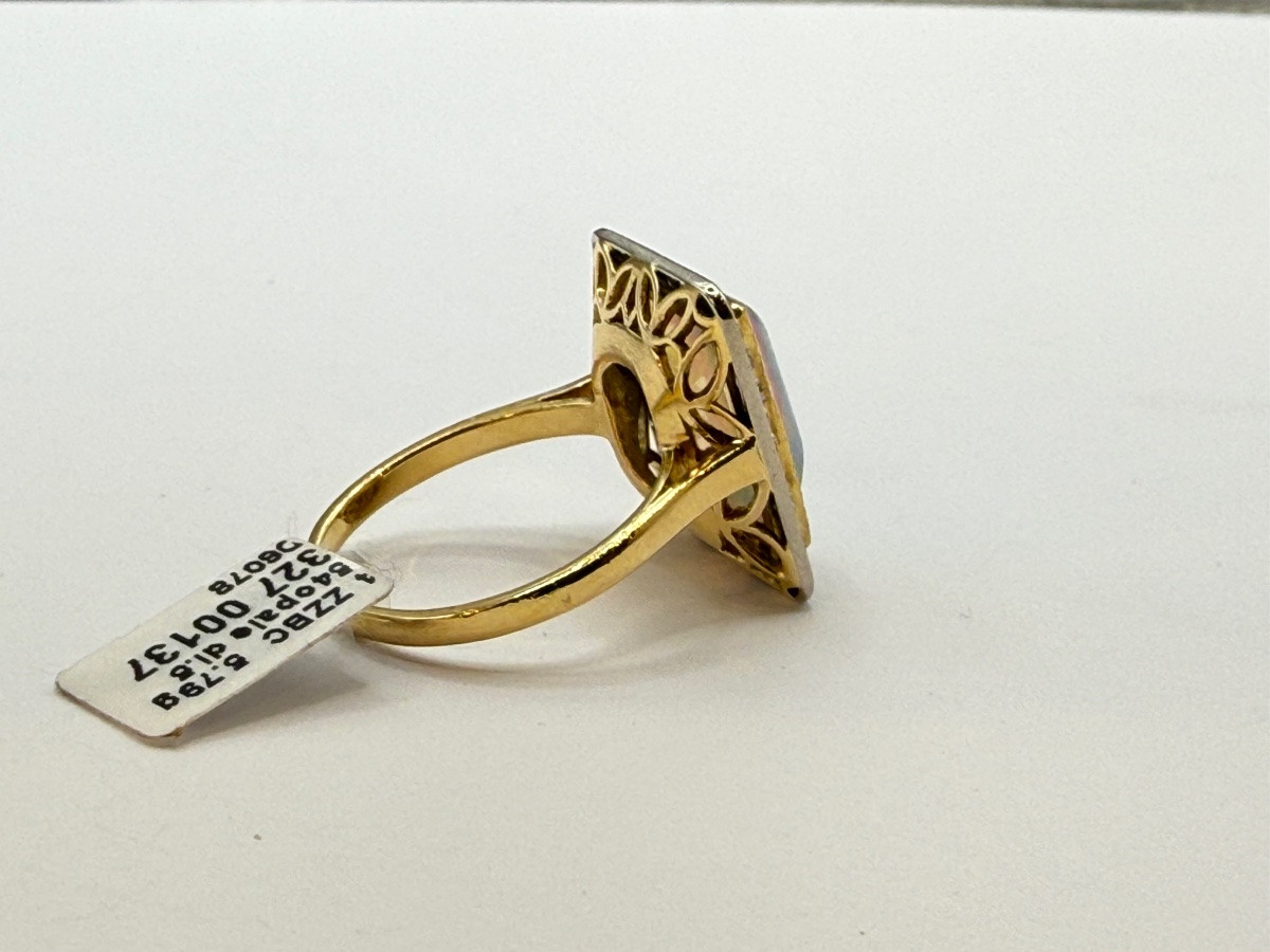Diamond Opal Ring-photo-2