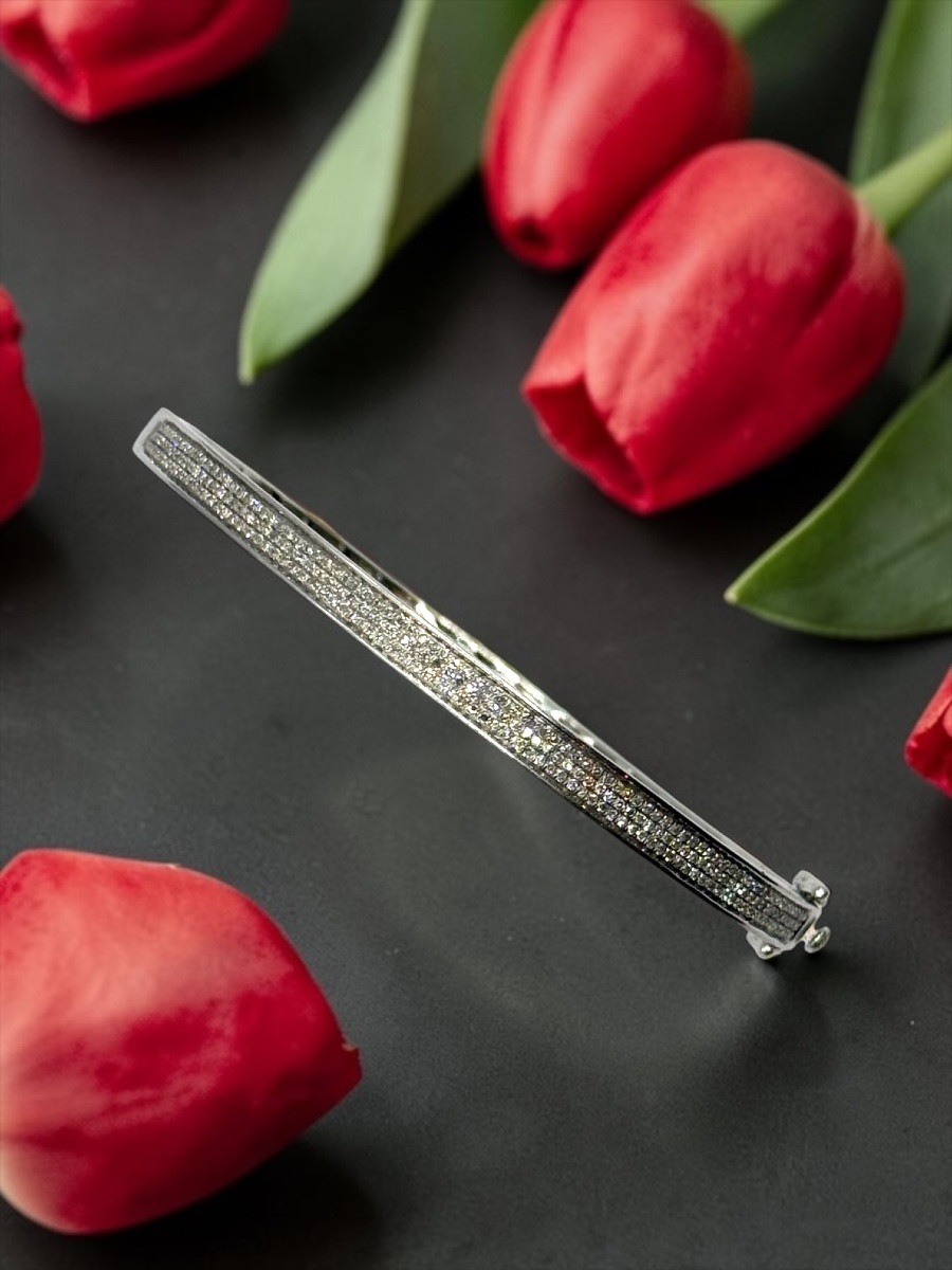 Bracelet or et diamants-photo-3