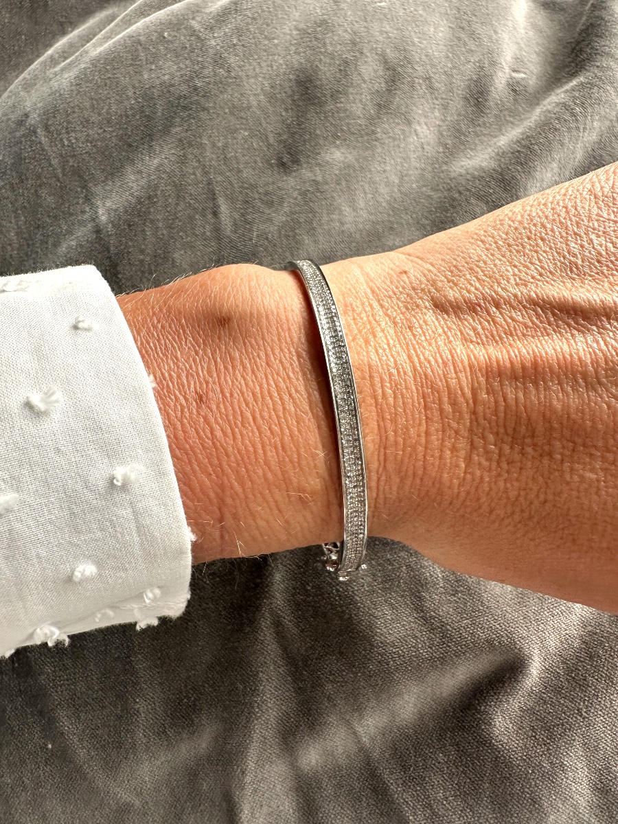 Bracelet or et diamants