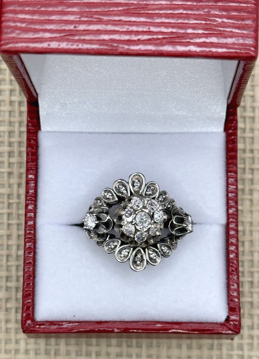 Bague taille ancienne