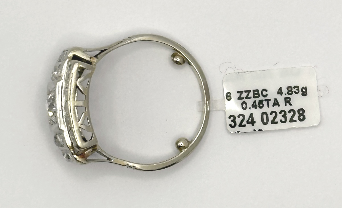 Antique-cut Diamond Ring-photo-4