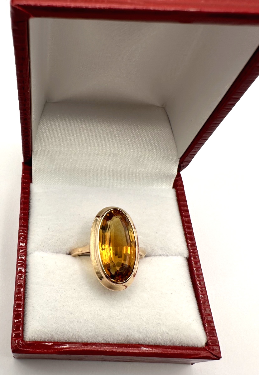 Bague en Citrine-photo-2