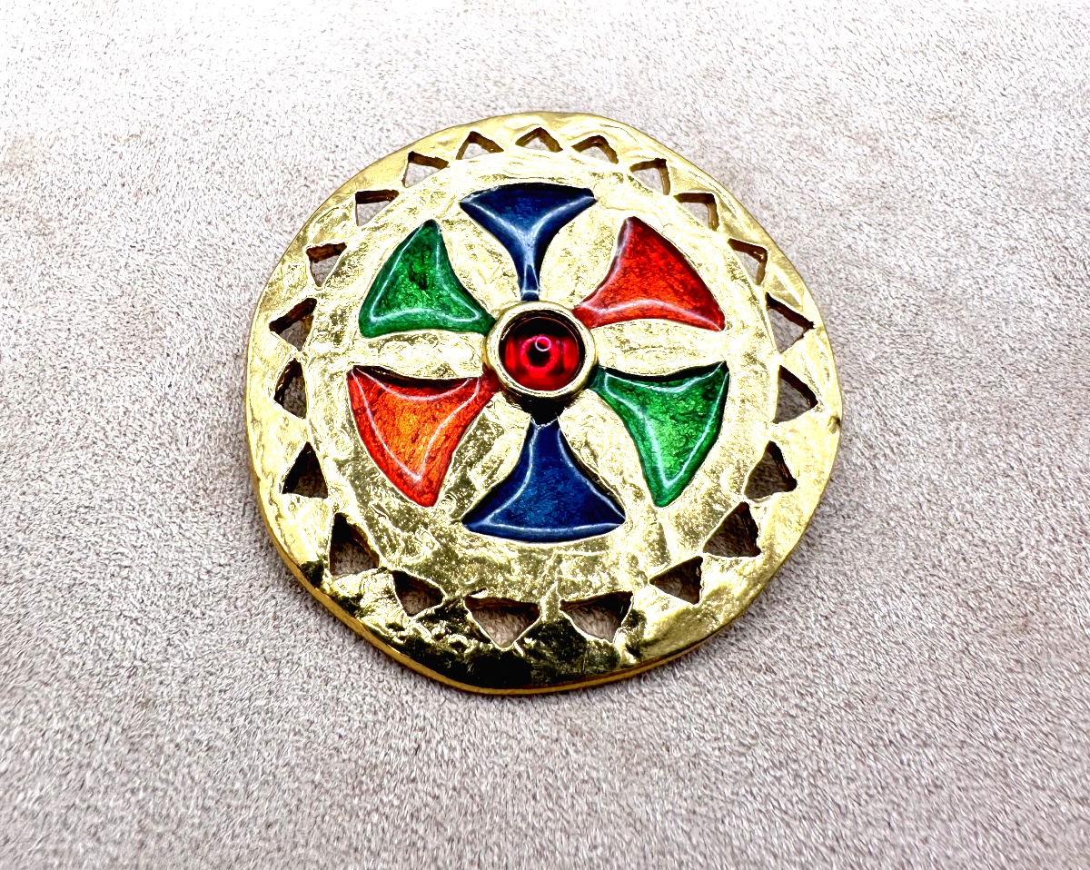 Broche Yves Saint Laurent-photo-2