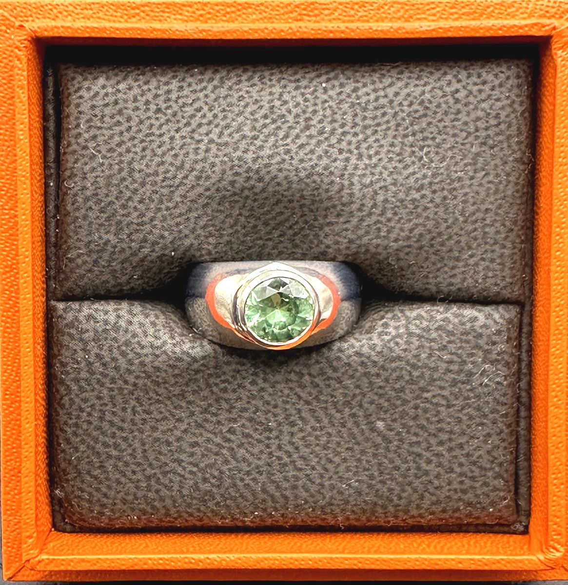 Demantoide Garnet Ring-photo-4