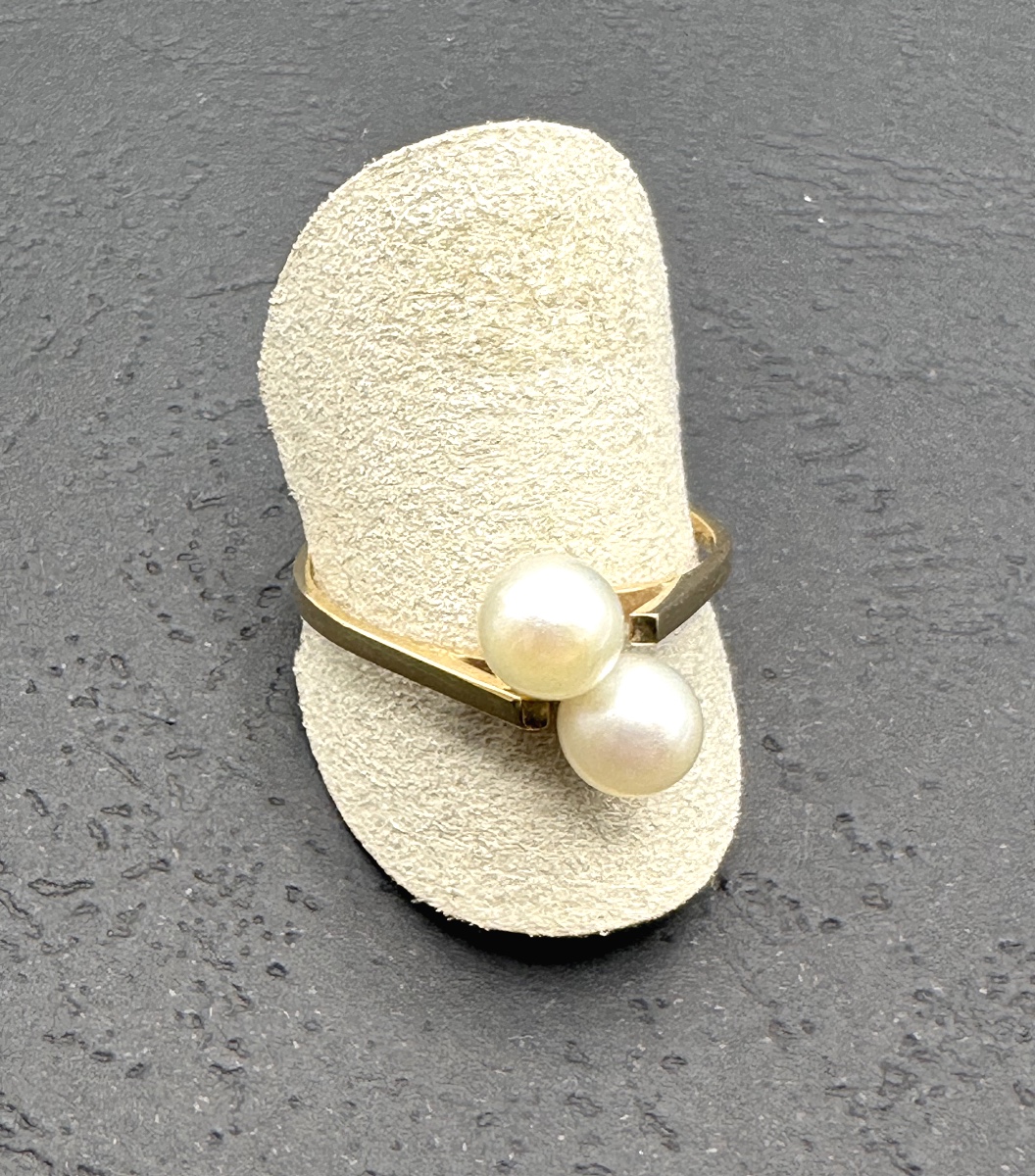 Bague en or jaune toi et moi-photo-4