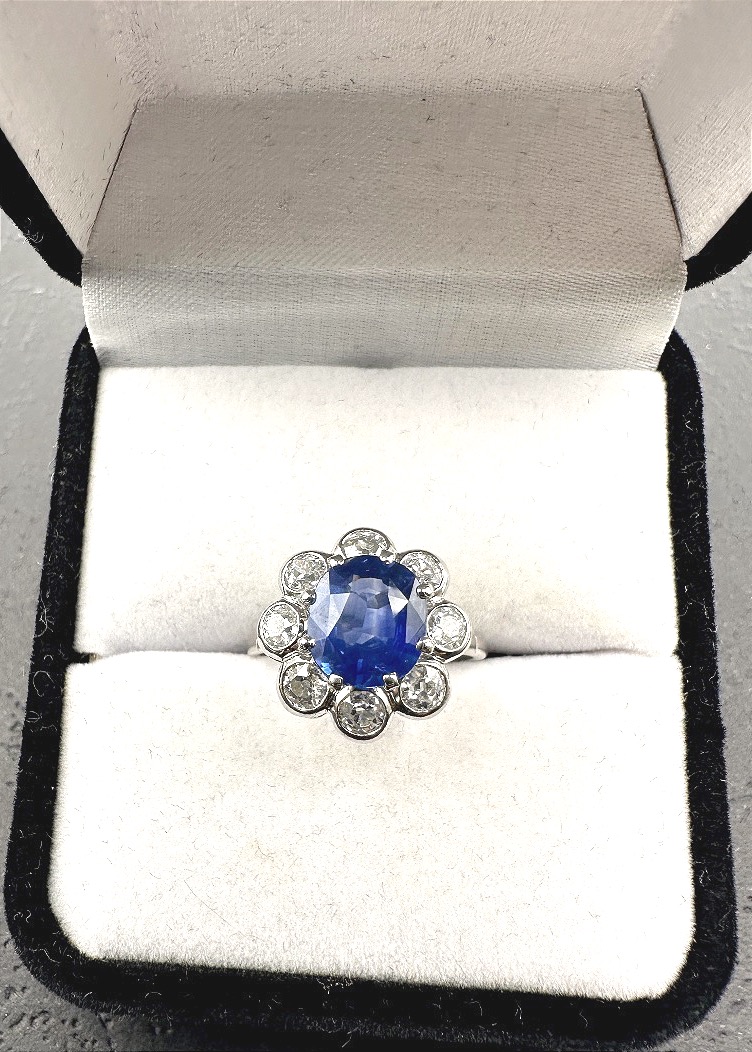 Marguerite Saphir In Platinum-photo-2