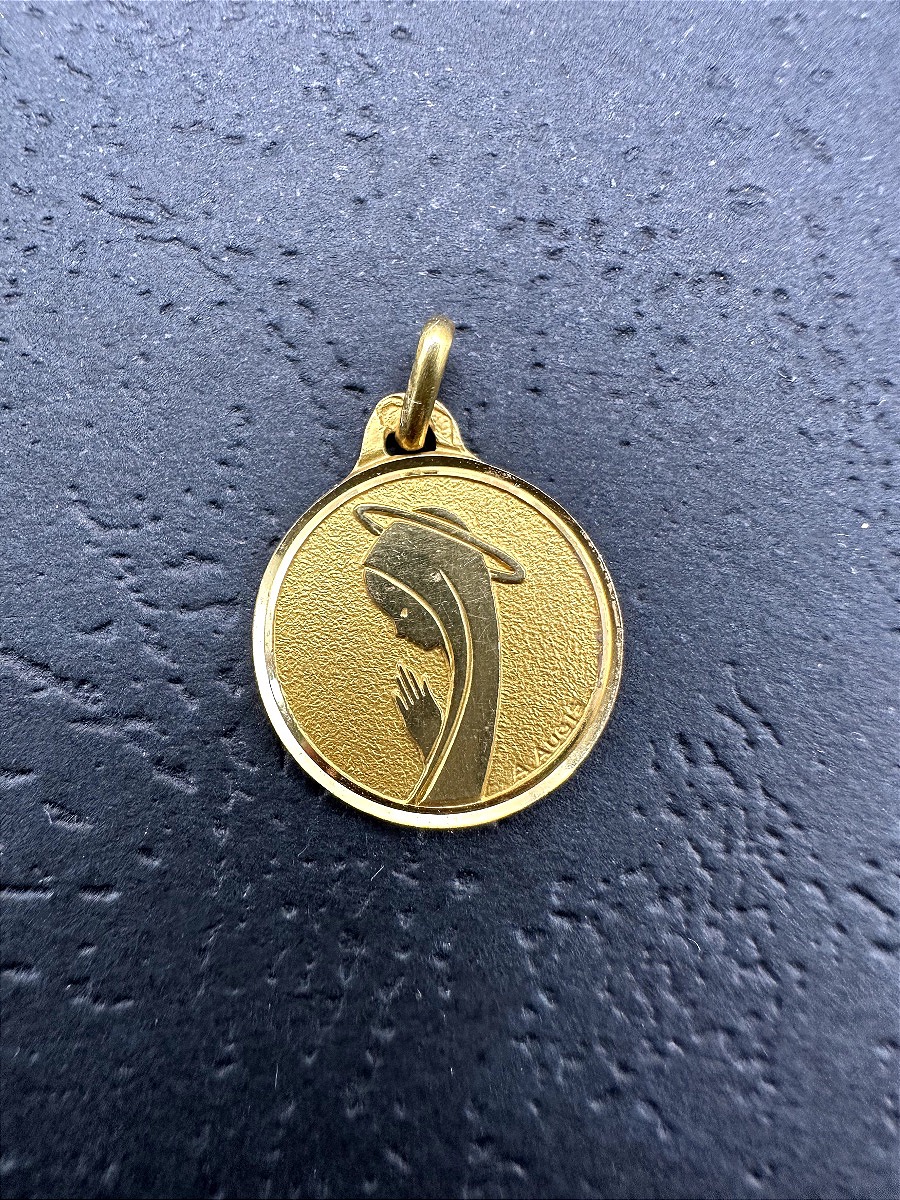 Médaille Vierge Augis-photo-2