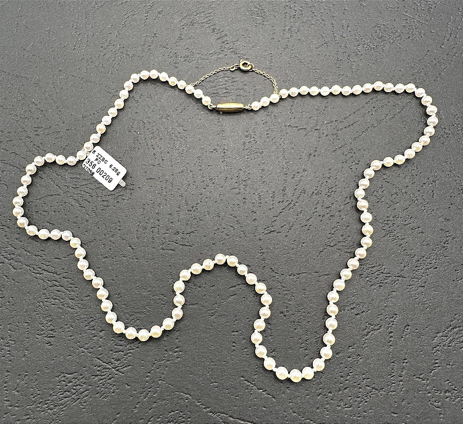 Collier de fines perles de culture-photo-2