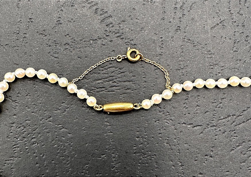Collier de fines perles de culture-photo-4
