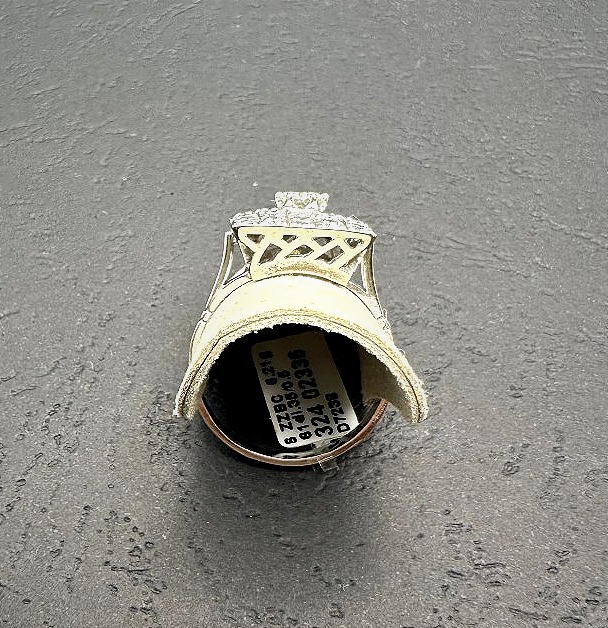 Bague en Diamants et or Gris-photo-2