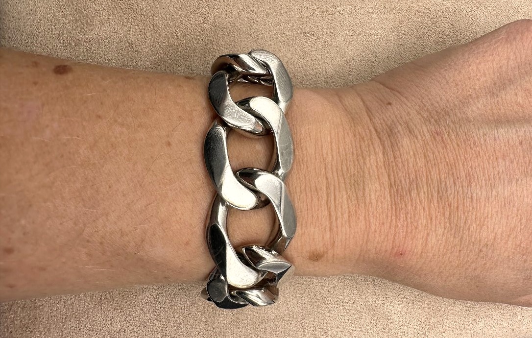 Silver Cuff Bracelet-photo-3