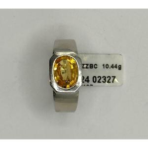 Yellow Sapphire Ring