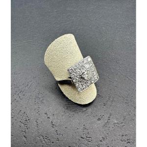 Bague en Diamants et or Gris