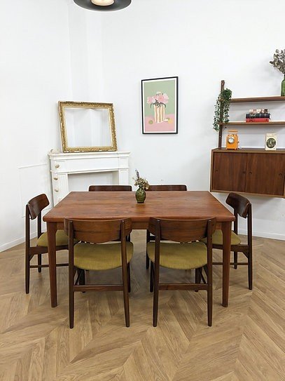 Scandinavian Table By Henning Kjaernulf-photo-3