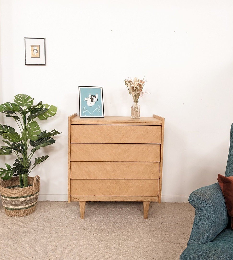 Commode Sixties 4 Tiroirs