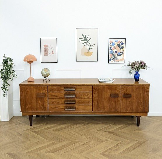 Enfilade Scandinave En Teck 60's