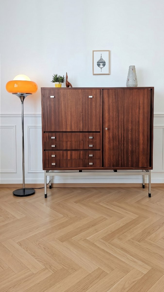 Enfilade haute vintage attribué à Werner Wolfers