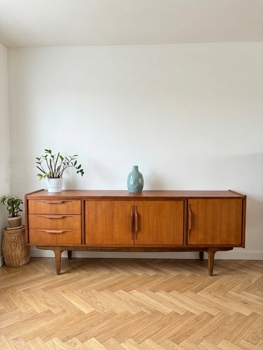 Magnifique enfilade en teck vintage