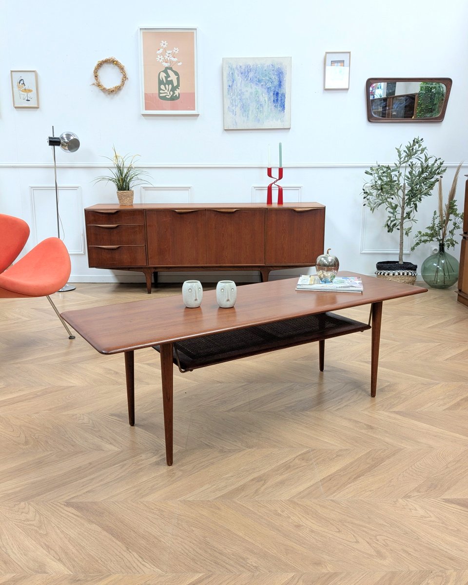 Table Basse Scandinave Hvidt & Nielsen