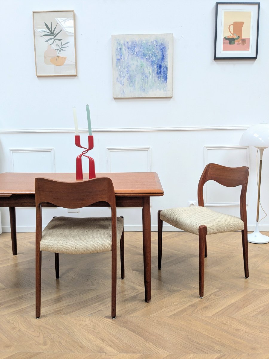 2 chaises Niels Otto Moller