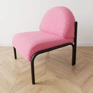 Restored Pink Souvignet Armchair